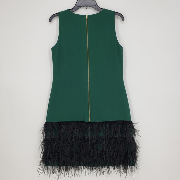 Daniel Cremieux Green Sheath Cocktail Dress - Picture 3 of 8